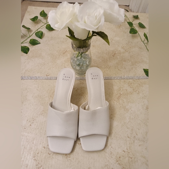 ❤️Women peep toe slip on wedge heel - Picture 4 of 5